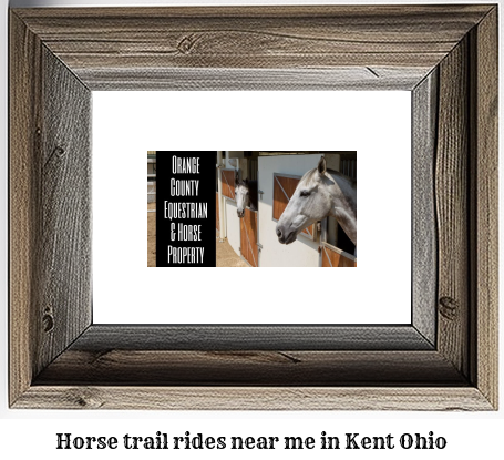 horse trail rides near me in Kent, Ohio